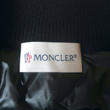 Moncler Padded Wool Zip-Up Down Puffer Cardigan Black Size Extra Small
