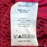 PatBO Seashell Beach Dress Fuchsia Lace Size Small