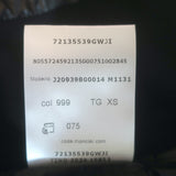 Moncler Padded Wool Zip-Up Down Puffer Cardigan Black Size Extra Small