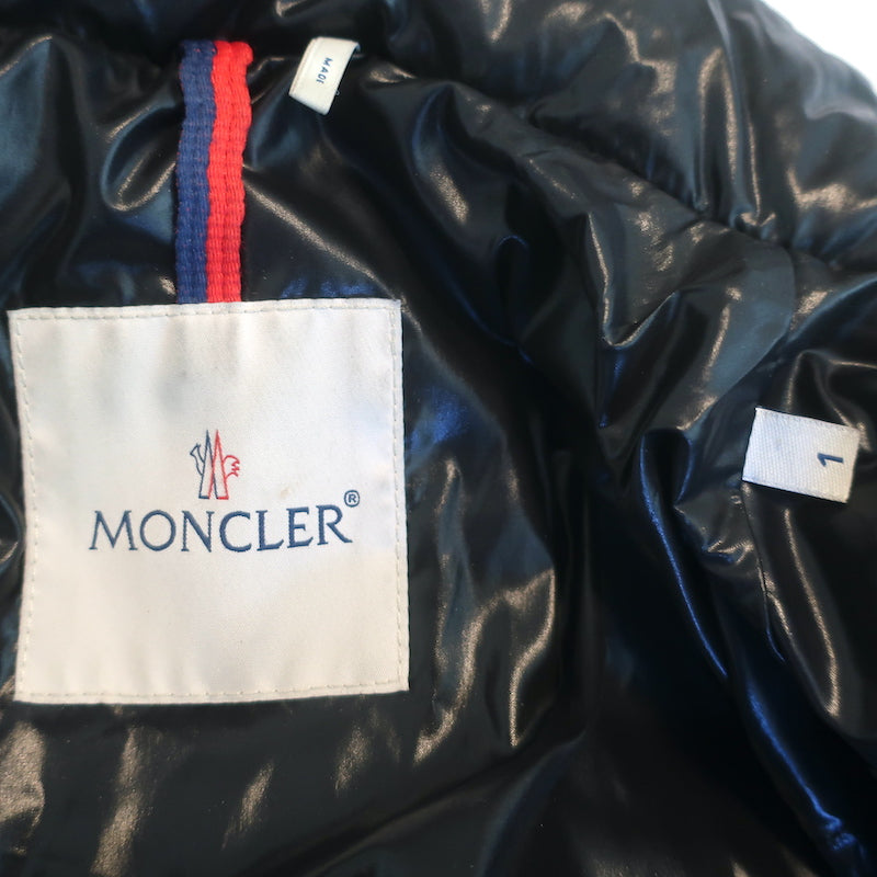 Moncler Bady Down Puffer Jacket Black Size 1