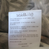 Stella McCartney Floral-Front Blouse White/Gray Silk Size 38 Long Sleeve Top