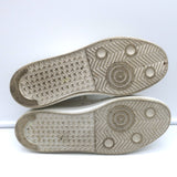 Golden Goose Purestar Sneakers White Leather with Silver Glitter Size 39