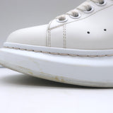 Alexander McQueen Oversized Sneakers White Leather & Patchouli Suede Size 38.5 E