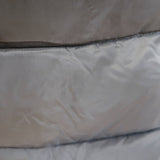 Bogner Fur-Collar Down Puffer Coat Mauve Gray Size US 8