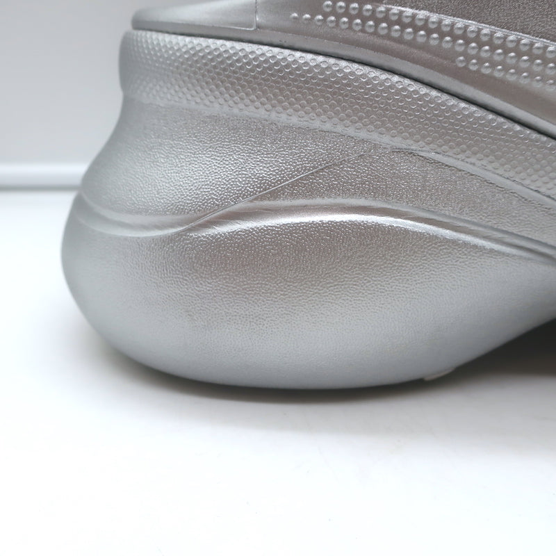 Balenciaga x Crocs Platform Mules Silver Size 41
