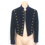 Burberry Military Jacket Navy Virgin Wool Size 50