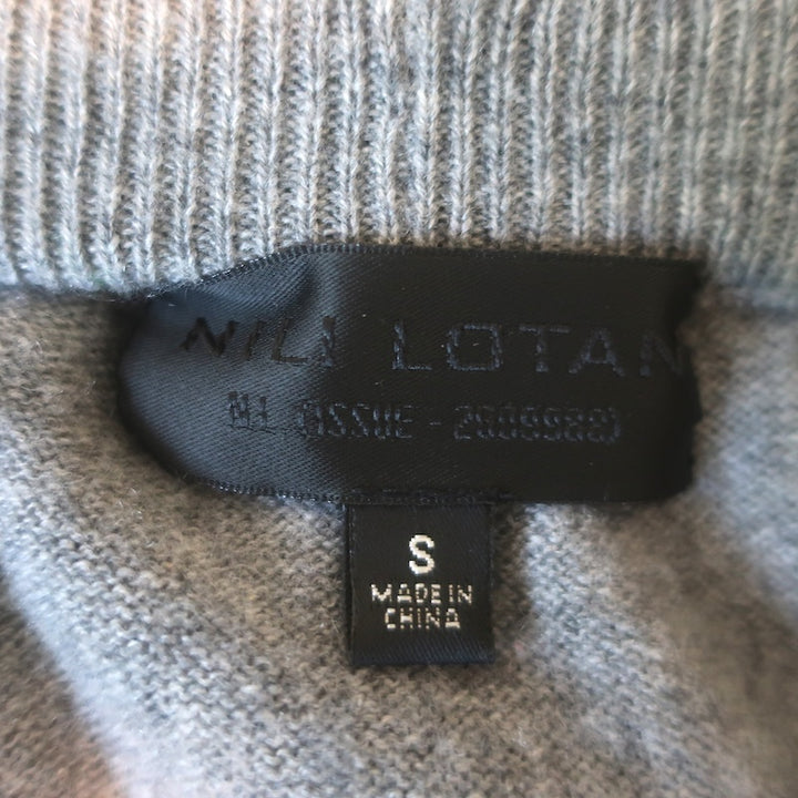 Nili Lotan Luna Cashmere Sweatpants Heather Gray Size Small