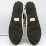 Valentino Fly Crew Low Top Sneakers Black Suede Size 39