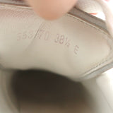 Alexander McQueen Oversized Sneakers White Leather & Patchouli Suede Size 38.5 E