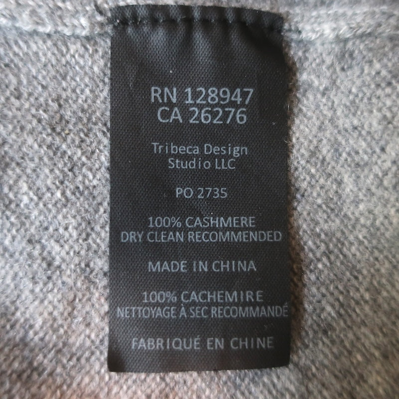 Nili Lotan Luna Cashmere Sweatpants Heather Gray Size Small