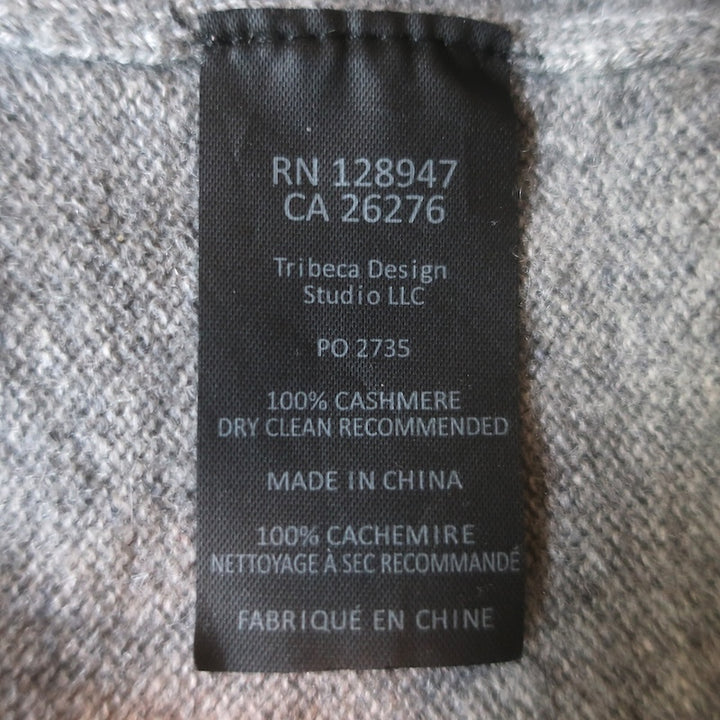 Nili Lotan Luna Cashmere Sweatpants Heather Gray Size Small