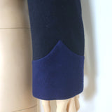 Burberry Military Jacket Navy Virgin Wool Size 50