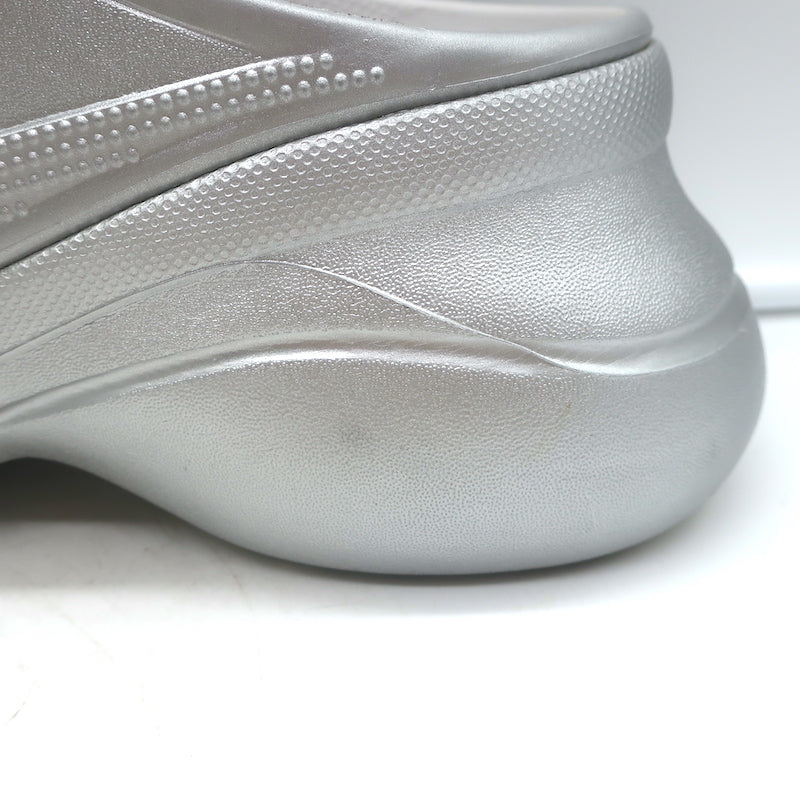 Balenciaga x Crocs Platform Mules Silver Size 41