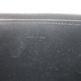 Celine Cuir Triomphe Clutch on Chain Black Leather Crossbody