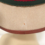 Gucci GG Web-Trimmed Bucket Hat Beige Canvas Size Medium