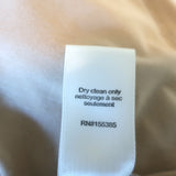 Ronny Kobo Halter Midi Dress Darlene Beige Ruched Stretch Jersey Size Small