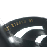 Saint Laurent Tribute 75 Platform Sandals Black Leather Size 38 Open Toe Heels