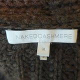 Naked Cashmere x Camila Morrone Freya Ribbed Long Cardigan Truffle Size Medium