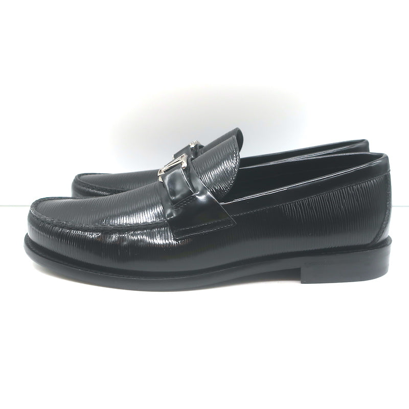 Louis Vuitton Major Loafers Black Epi Leather Size 7