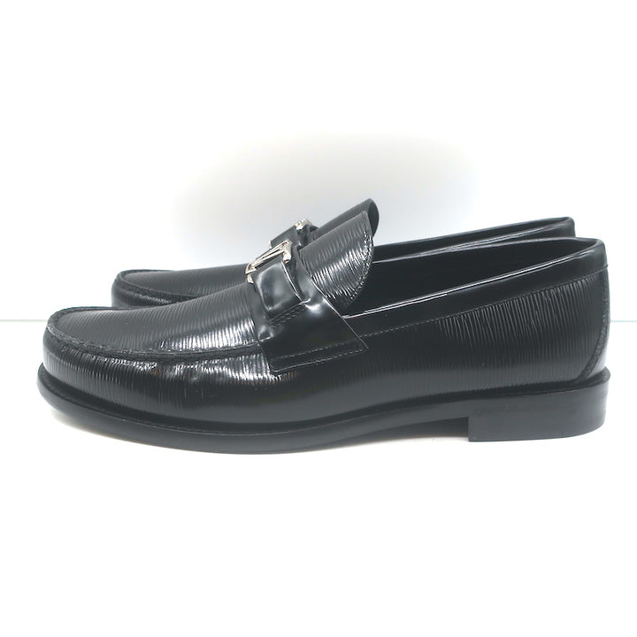 Louis Vuitton Major Loafers Black Epi Leather Size 7