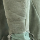 Greg Lauren Army Shearling Tent Nomad Coat Green Size 2