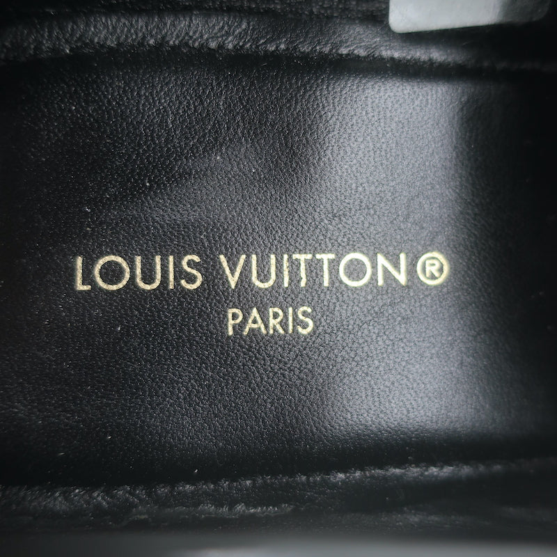 Louis Vuitton Major Loafers Black Epi Leather Size 7