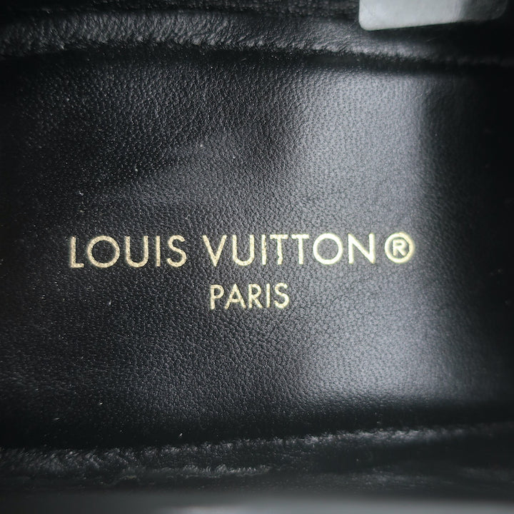 Louis Vuitton Major Loafers Black Epi Leather Size 7