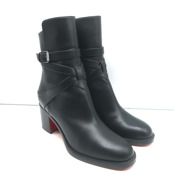 Christian louboutin karistrap shop leather ankle boots