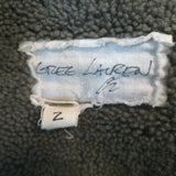 Greg Lauren Army Shearling Tent Nomad Coat Green Size 2