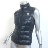 Moncler Ghany Down Puffer Vest Navy Size 00