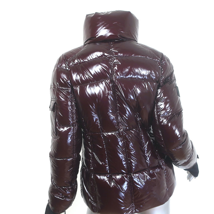 SAM Freestyle Down Puffer Jacket Merlot Size Medium NEW