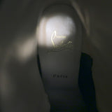 Christian Louboutin Karistrap Ankle Boots Black Leather Size 38.5