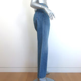Ulla Johnson The Colette High Rise Kick Flare Jeans Blue Size 29