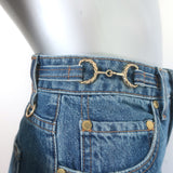 Ulla Johnson The Colette High Rise Kick Flare Jeans Blue Size 29