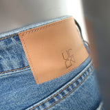 Ulla Johnson The Colette High Rise Kick Flare Jeans Blue Size 29