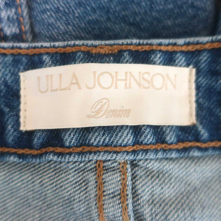 Ulla Johnson The Colette High Rise Kick Flare Jeans Blue Size 29