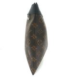 Louis Vuitton Discovery Pochette GM Brown Monogram Canvas Large Clutch NEW