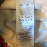 Gucci GG Flora Print Jersey Midi Skirt Brown/Multicolor Size Small