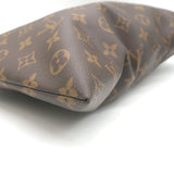 Louis Vuitton Discovery Pochette GM Brown Monogram Canvas Large Clutch NEW