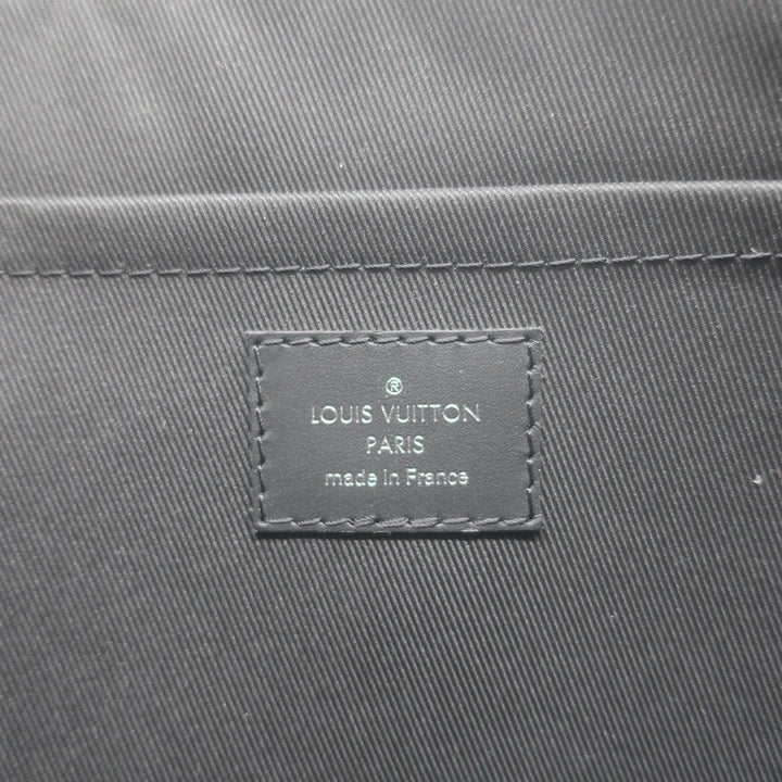 Louis Vuitton Discovery Pochette GM Brown Monogram Canvas Large Clutch NEW