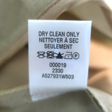 TWP Mini-Pleat High Rise Wide Leg Trousers Safari Beige Linen Size 4 NEW