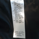 Alexander McQueen Embroidered Patch Peacoat Black Wool-Cashmere Size 50