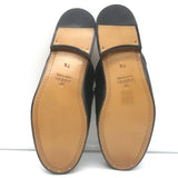 Gucci Open Roos Backless Horsebit Loafers Black Leather Size 7.5 NEW