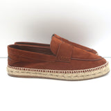 Hermes Trip Espadrilles Marron Teck Suede Size 42