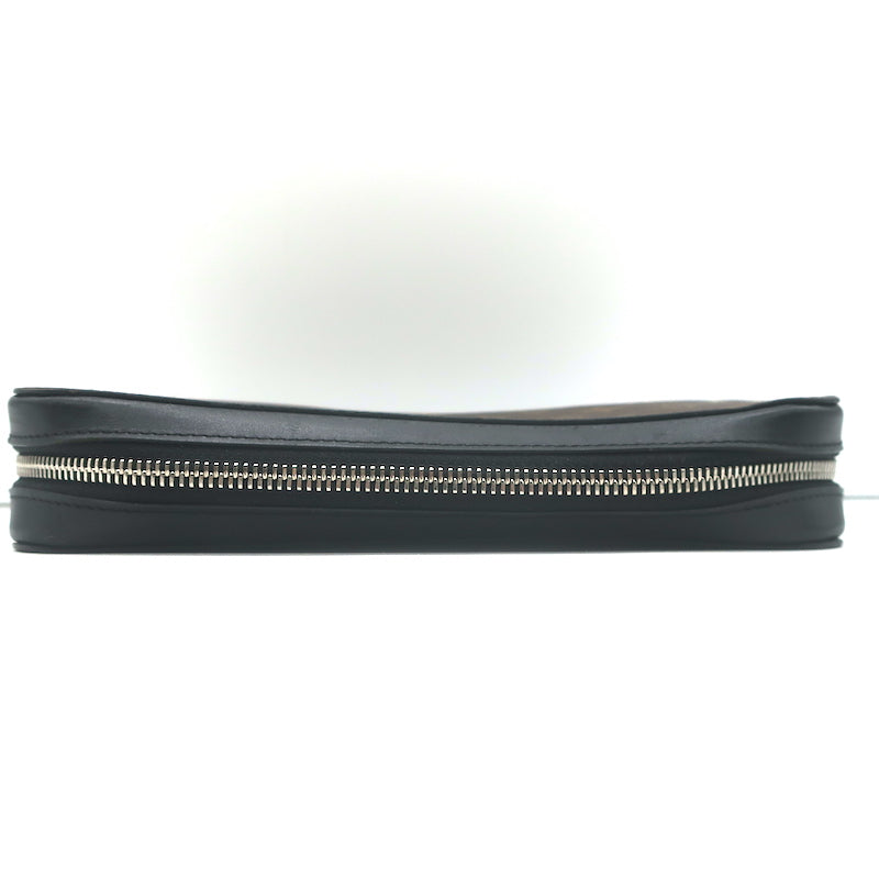 Louis Vuitton Macassar XL Zippy Wallet Brown Monogram Canvas Clutch