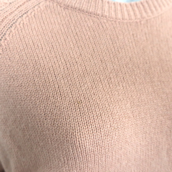 Giada Forte Cashmere Raglan Sweater Apricot Size 1