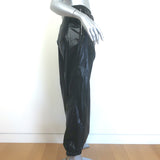 Louis Vuitton Track Pants Black Nylon Size 44