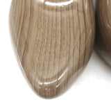 Balenciaga Technoclog Platform Mules Wood Printed Rubber Size 41