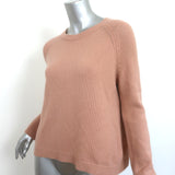 Giada Forte Cashmere Raglan Sweater Apricot Size 1