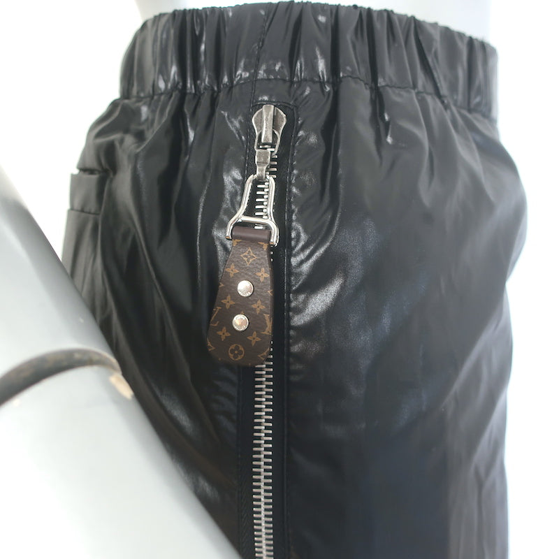Louis Vuitton Track Pants Black Nylon Size 44